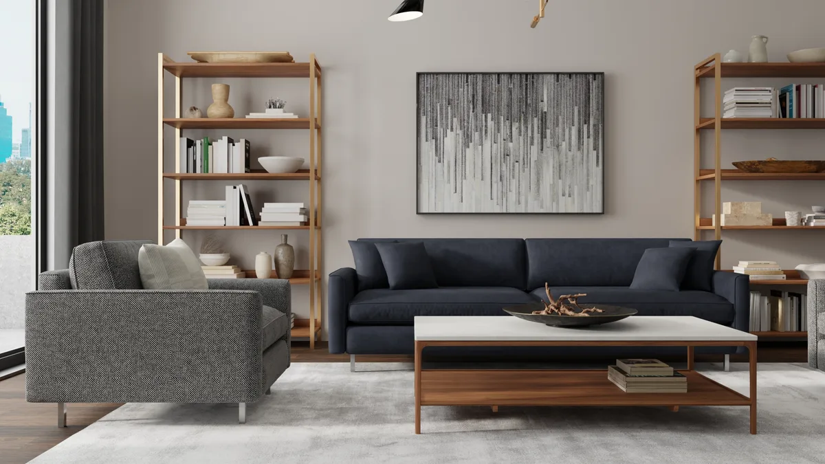 Hand-authored furnished environment from the imagine.io team