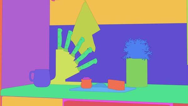 Semantic Segmentation render pass